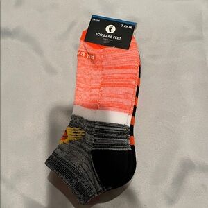 For Bare Feet 3 Pack Phoenix Suns Crew Socks